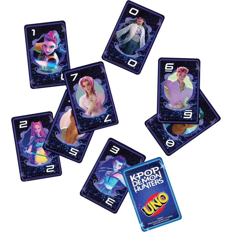 KPop Demon Hunters UNO