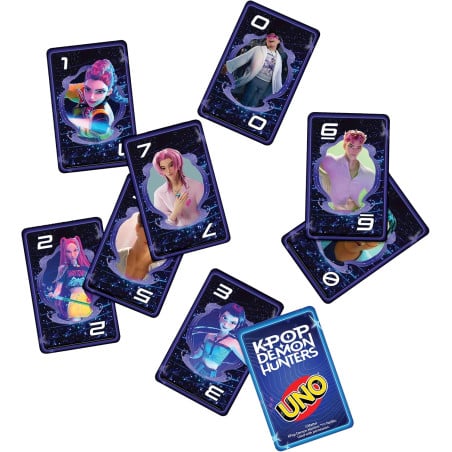 KPop Demon Hunters UNO