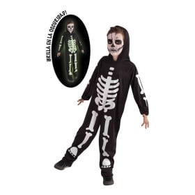 Disfraz Esqueleto Fluorescente 3-4 Años