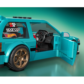 Mattel Brick Shop Hot Wheels Custom '90 Honda Civic EF 284 Piezas 2