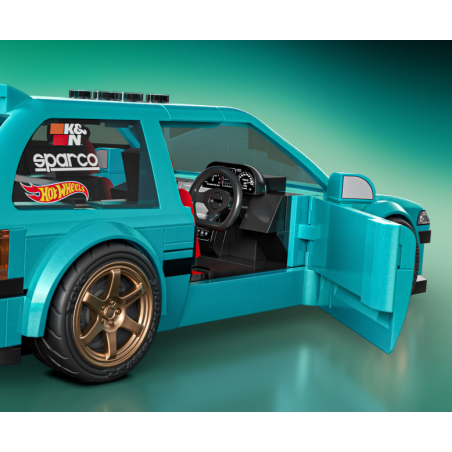 Mattel Brick Shop Hot Wheels Custom '90 Honda Civic EF 284 Piezas