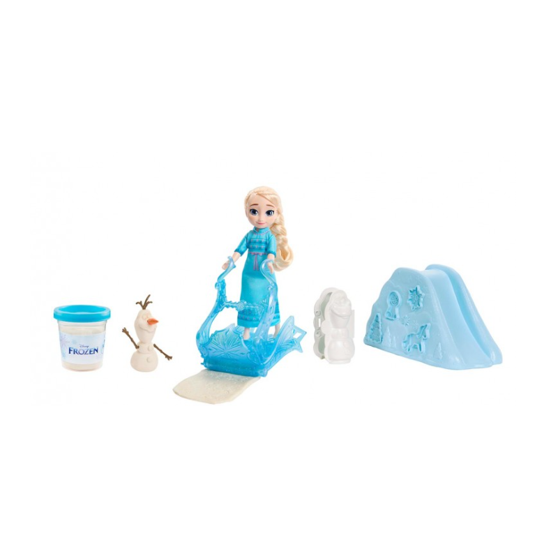 Disney Frozen Elsa y Olaf con Nieve Moldeable