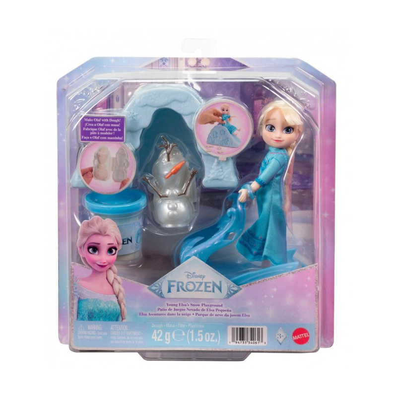 Disney Frozen Elsa y Olaf con Nieve Moldeable