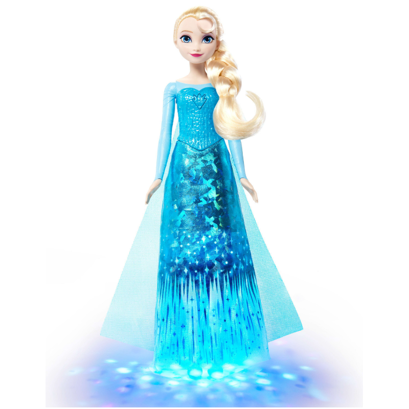 Muñeca Elsa Cantarina Frozen con Luces