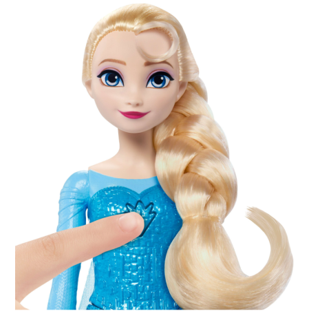 Muñeca Elsa Cantarina Frozen con Luces