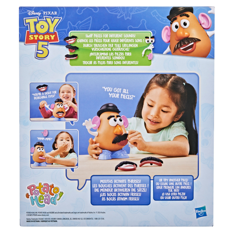 Mr. Potato Parlanchín Toy Story 5 con Sonidos y Frases