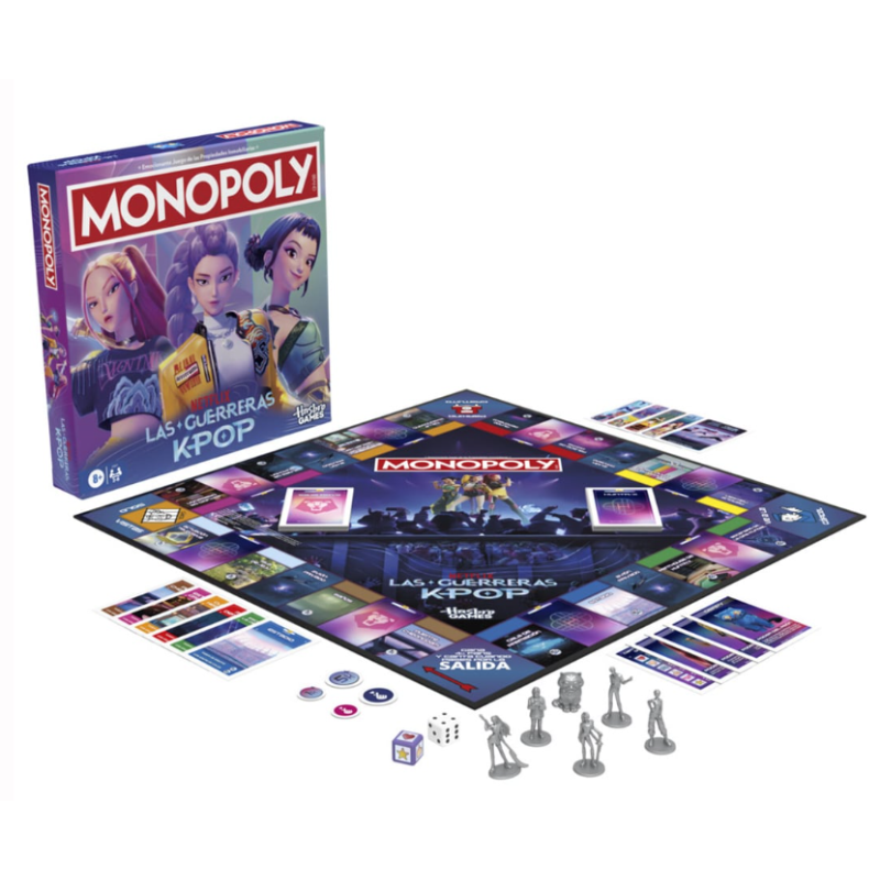 Monopoly Las Guerreras K-Pop Demon Hunters