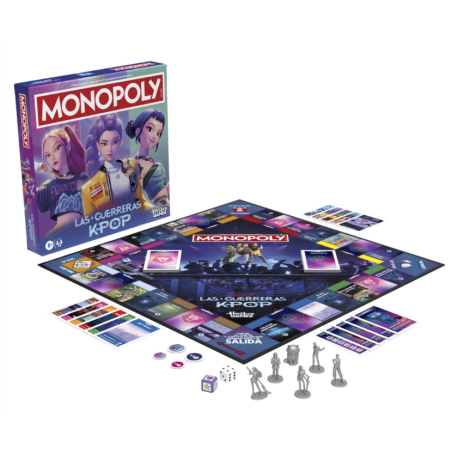 Monopoly Las Guerreras K-Pop Demon Hunters