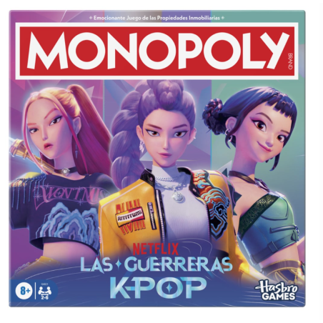 Monopoly Las Guerreras K-Pop Demon Hunters