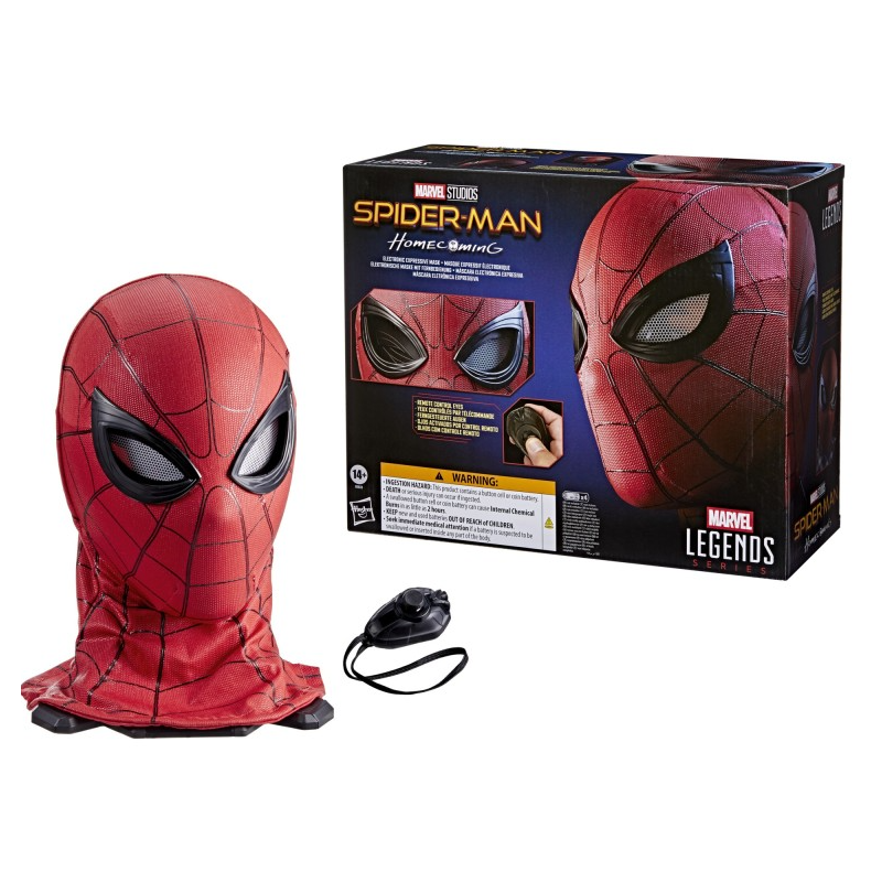 Máscara Electrónica Expresiva Spider-Man Marvel Legends Series