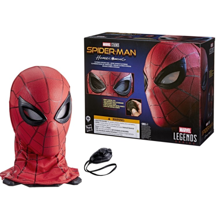 Máscara Electrónica Expresiva Spider-Man Marvel Legends Series