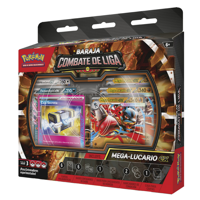 Pokémon Baraja de Combate de Liga Mega-Lucario ex
