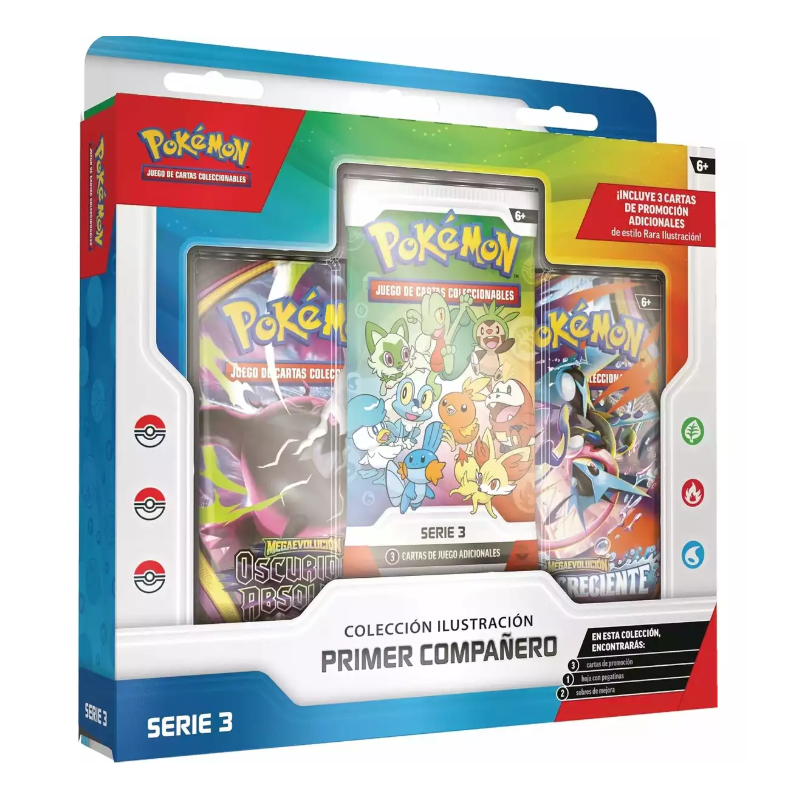 Pokémon TCG Colección Ilustración Primer Compañero Serie 3