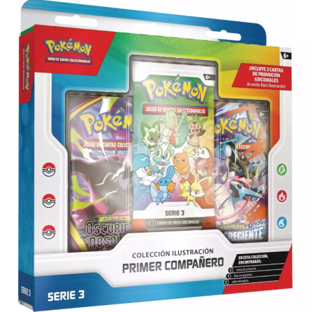 Pokémon TCG Colección Ilustración Primer Compañero Serie 3