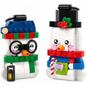 LEGO Adornos de Muñecos de Nieve 40812 2