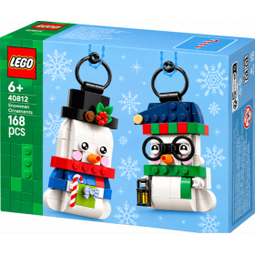 LEGO Adornos de Muñecos de Nieve 40812