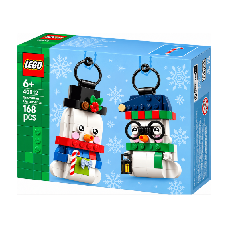 LEGO Adornos de Muñecos de Nieve 40812