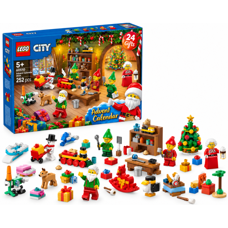 LEGO City Calendario de Adviento 2026 60510