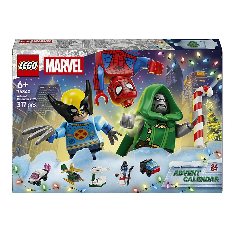 LEGO Marvel Calendario de Adviento 2026 76340
