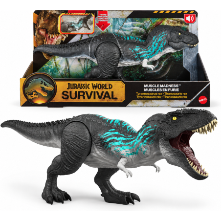 JW Tyrannosaurus Rex Muscle Madness De Mattel
