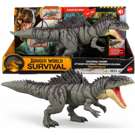 JW Giganotosaurus Colossal Chomp De Mattel