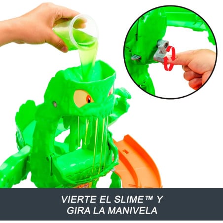 Hot Wheels Monster Trucks Mutant Monster Takedown Y Rhinomite