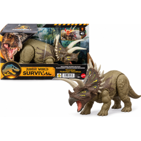JW Survival Triceratops Rugido Salvaje