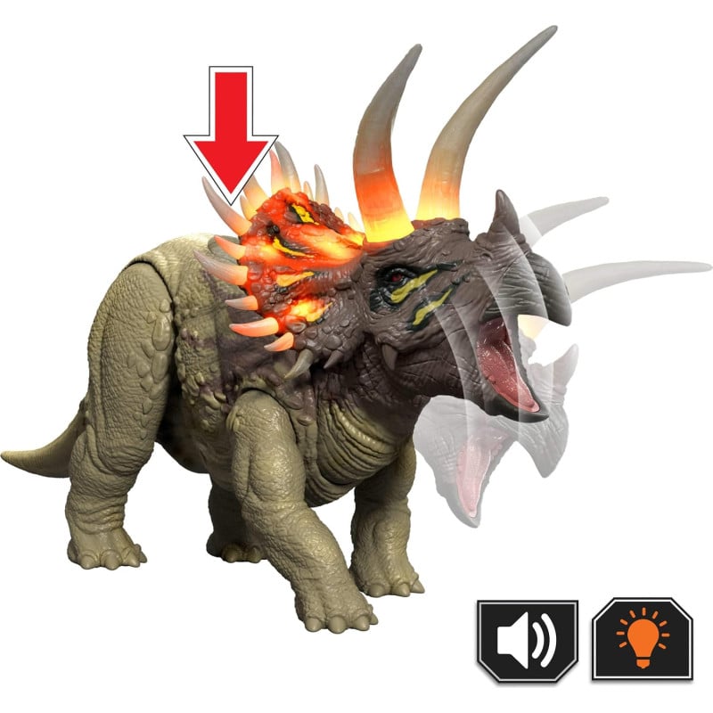 JW Survival Triceratops Rugido Salvaje