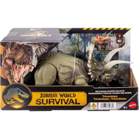 JW Survival Triceratops Rugido Salvaje