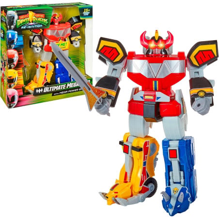 Megazord Ultimate Power Rangers Con Megaespada