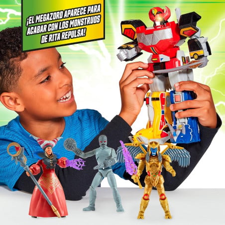 Megazord Ultimate Power Rangers Con Megaespada