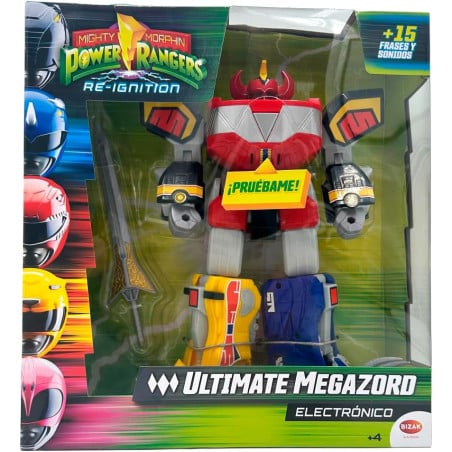 Megazord Ultimate Power Rangers Con Megaespada