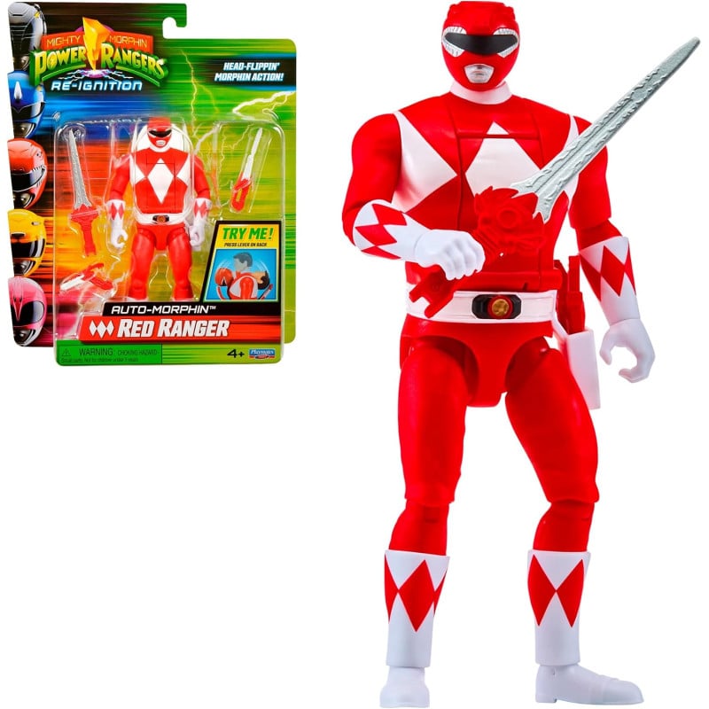 Figura Power Rangers Auto-Morphin