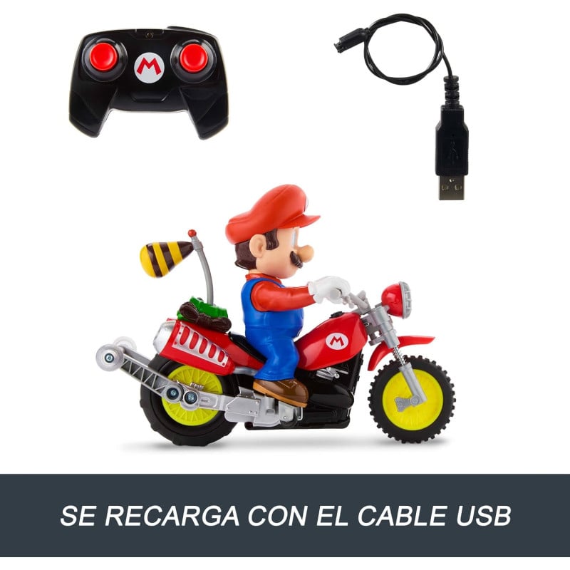 Hot Wheels Super Mario Galaxy Wheelie Motocross RC