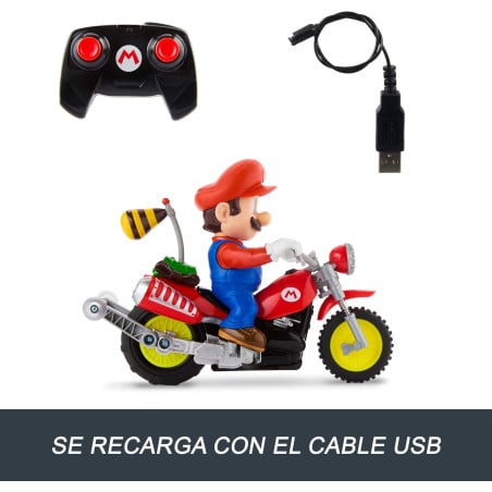 Hot Wheels Super Mario Galaxy Wheelie Motocross RC