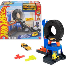 Hot Wheels City Tienda De Neumáticos