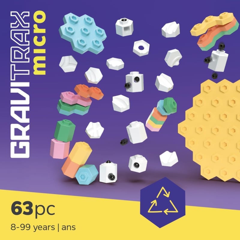 GraviTrax Micro Candy Naranja 63 Piezas