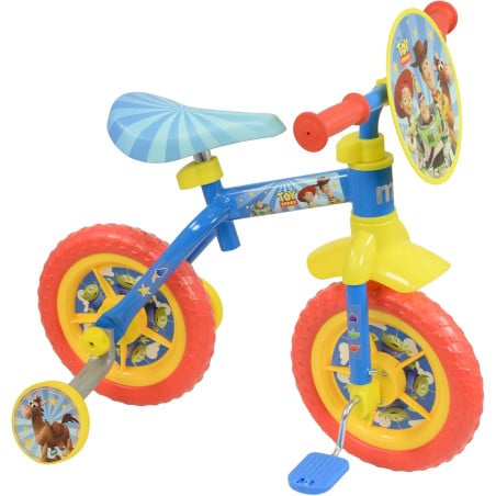 Bicicleta Evolutiva Toy Story 2 En 1 10 Pulgadas 2 Años