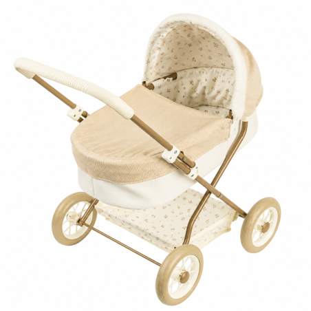 Muñecas Arias Coche Capota Reborn De Paris 56 Cm Con Bolso