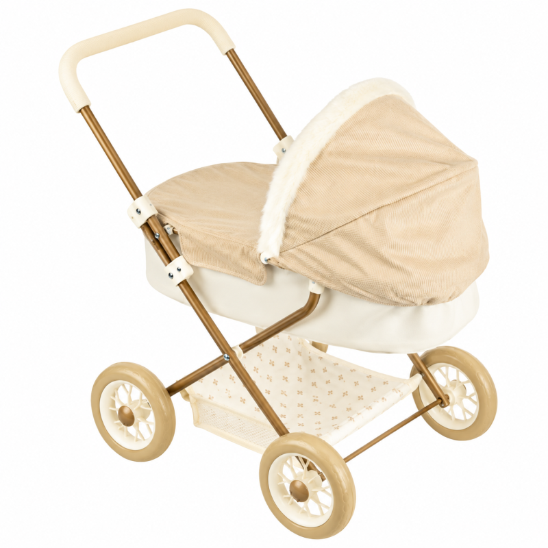 Muñecas Arias Coche Capota Reborn De Paris 56 Cm Con Bolso