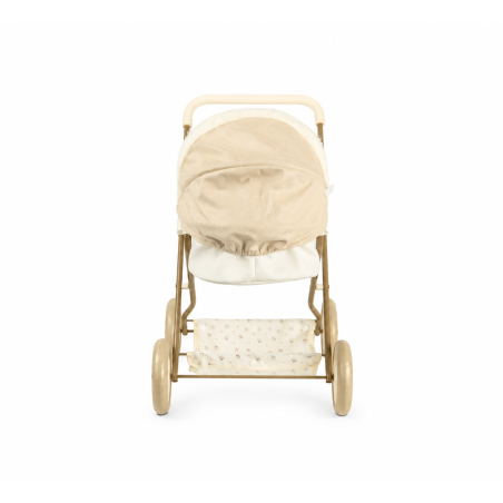 Muñecas Arias Coche Capota Reborn De Paris 56 Cm Con Bolso