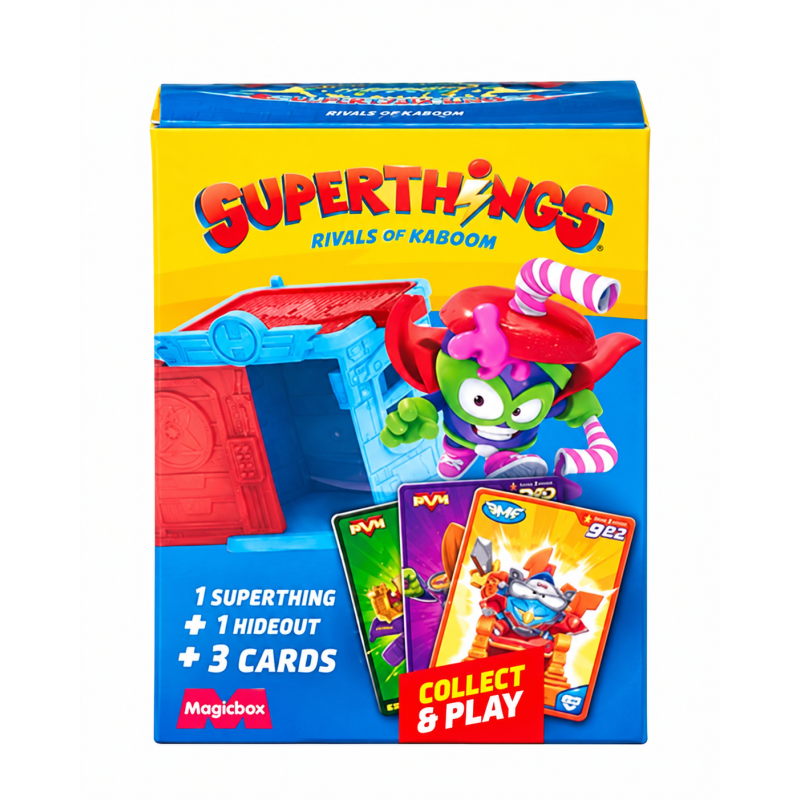 SuperThings Power Super Card Game Caja Sorpresa