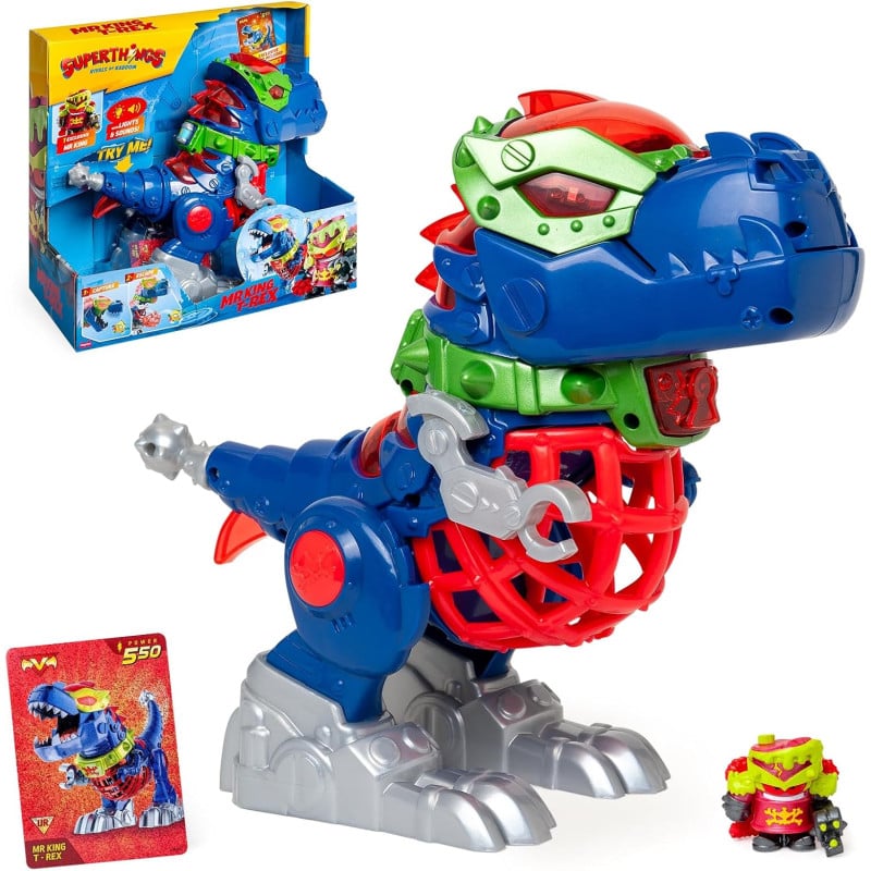 SuperThings Mr King T-Rex Robot Dinosaurio
