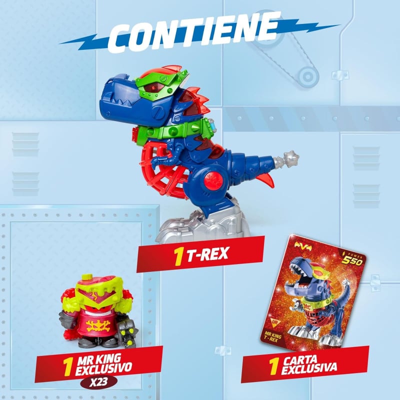 SuperThings Mr King T-Rex Robot Dinosaurio
