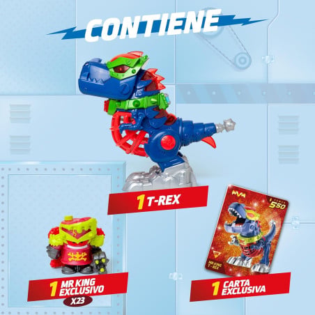SuperThings Mr King T-Rex Robot Dinosaurio
