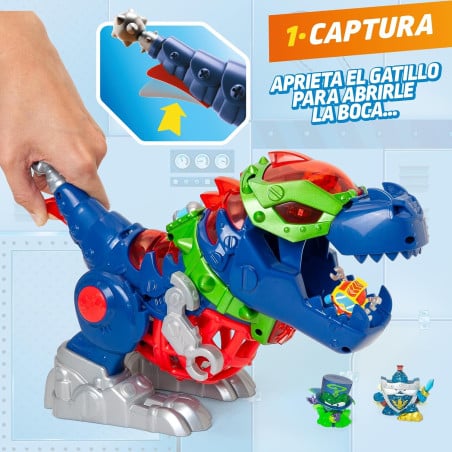 SuperThings Mr King T-Rex Robot Dinosaurio