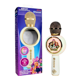 K-POP Demon Hunters Micrófono Bluetooth Con Luz LED 2