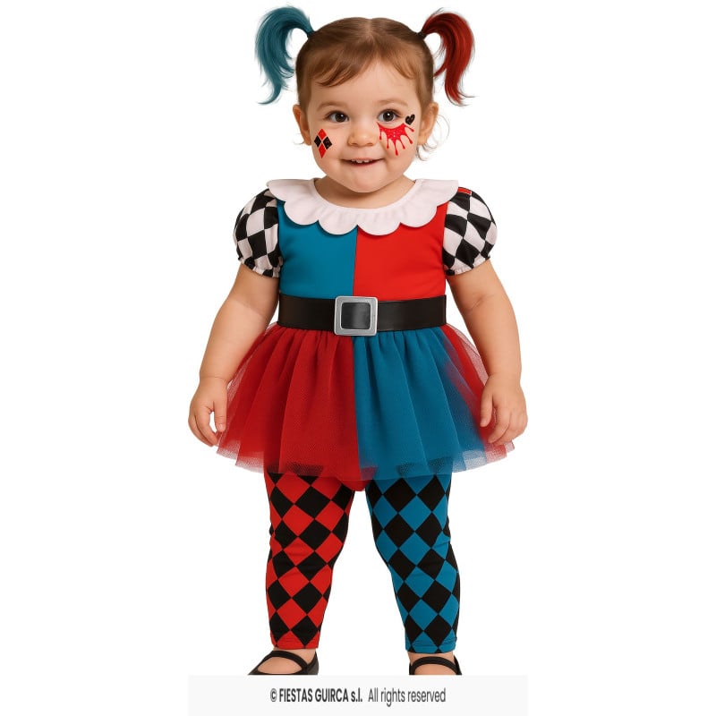 Disfraz Harley Quinn Bebé 18-24 Meses