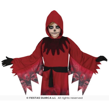 Disfraz Segador Rojo Infantil 10-12 Años