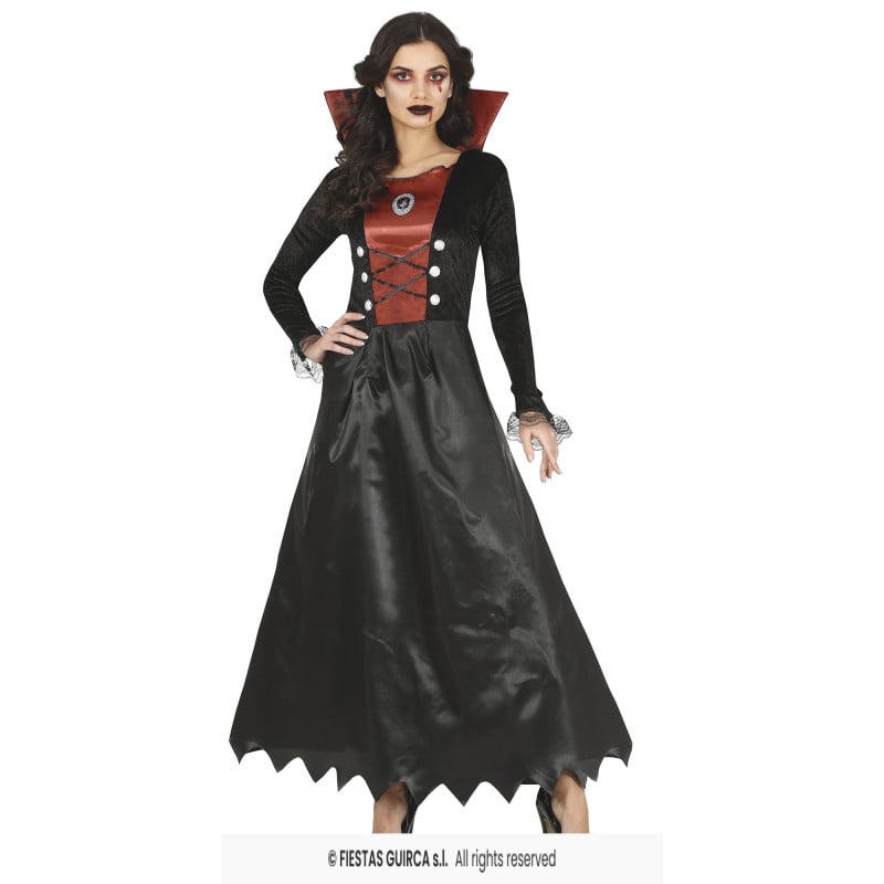 Disfraz Vampiresa Oscura Mujer Talla 42-44